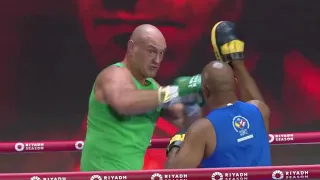 Fury prepares for heavyweight fight against Usyk in Riyad.