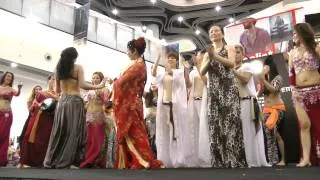 Asia Global Bellydance Gala Show 2012 - All dancers on stage