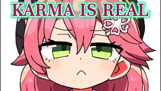 COCOT YANG TAK DI JAGA AKHIRNYA KENA KARMA ( sakura miko vtuber / hololive sub indo )