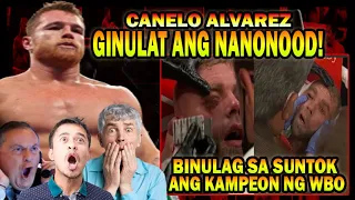 👊🇵🇭BINULAG SA SUNTOK NI CANELO ALVAREZ ANG KAMPEON NG WBO