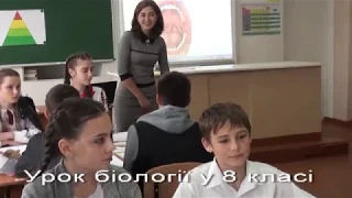 Урок біології у 8 класі