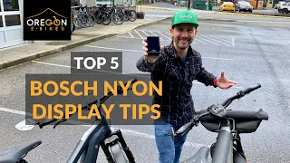Top 5 Bosch Nyon E-Bike Display Quick Tips