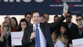 Marco Rubio Mocks Donald Trump at Rally