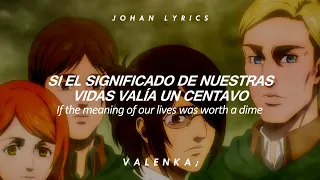 Shingeki No Kyojin ; OST | TheDOGS | Sub. Español & Lyrics (AMV) ft. @JohanL-1454
