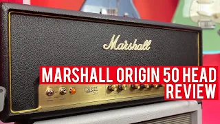 Marshall Origin 50 Head - Demo & Review
