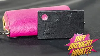They Brought What!?: Credit Card Knife