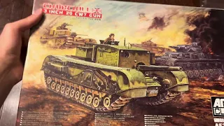 AFV Club’s 1:35 Scale Churchill 3 inch 20 CWT Gun Review