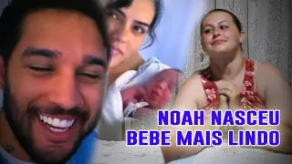 REAGINDO AO NASCIMENTO DO NOAH ( filho do Lucas Lira e Bruna-  Invento na Hora) emocionante!