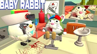 Baby Rabbit In Dentist ЧИКЕН ГАН | Chicken Gun