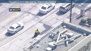 High-speed police chase: CHP chase motorcyclist in North Hollywood | ABC7