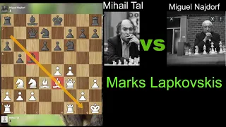 Mihail Tal-Miguel Najdorf   С Марком Лапковским