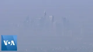 Smoky Haze From Wildfires Blanket Sydney, Australia