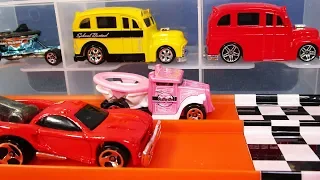 JNR S'cool Bus, Gotta Go, Repo Duty DHR Hot Wheels fantasy cars! 20180915 Jammers 'N Racing!