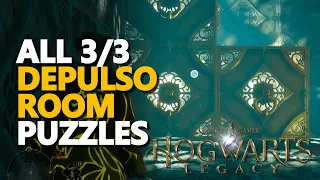 All Depulso Puzzle Rooms Hogwarts Legacy