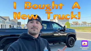 I bought a Chevy 2500 HD to tow with!