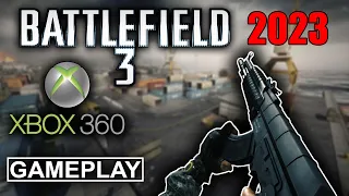 Battlefield 3 Xbox 360 multiplayer 2023 Gameplay - TDM Noshahr Canals
