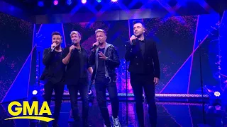 Westlife performs, discusses music career