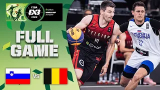 Slovenia v Belgium | Men | Full Game | Crelan FIBA 3x3 World Cup 2022