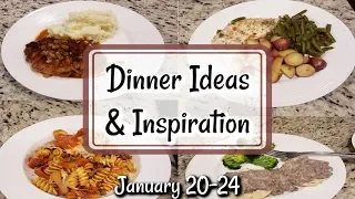 WHAT'S FOR DINNER? | JANUARY 20-24 | EASY MEAL IDEAS | MANDY IN THE MAKING