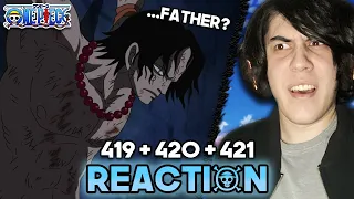 What did Ace just say?! - One Piece | Episodes 419 - 421 Reaction