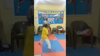 kick boxing practice