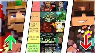 MINECRAFT SONGS TIER LIST!