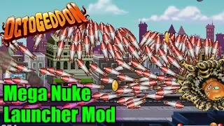 NUCLEAR OPTION! MEGA NUKE LAUNCHER MOD | Octogeddon Modded | How many nukes is too many nukes?