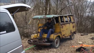 Rescue of a 1954 T1 Barndoor Deutsche Bundespost