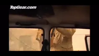 Jeremy Clarkson cuts a car in half