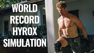 World Record HYROX Simulation - Taking on my Training PR ahead of worlds