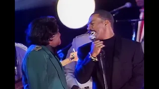 1991 Eddie Murply & James Brown On Stage (richard pryor tribute)