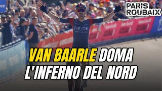 Dylan VAN BAARLE Vince la PARIGI ROUBAIX 2022 - Highlights , Top e Flop con Martina Alzini