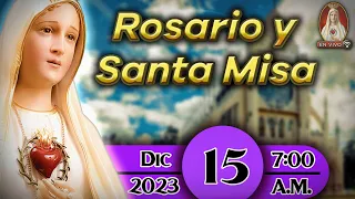 ⛪ Rosario y Santa Misa ⚜️ Viernes 15 de diciembre 7 a.m. | Caballeros de la Virgen