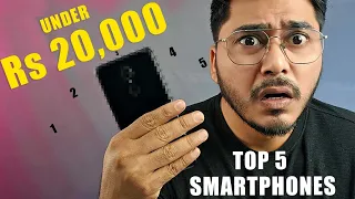 Best Top 5 Smartphone Under Rs 20,000/- 🔥 Fresh List✅️ Sabse Acha