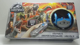 Катающийся шар - Гиросфера Jurassic World на пульте управление от Matchbox