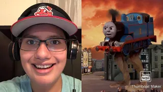 Thomas Gone Mad! || YTP: THOVIS (Collab Entry) REACTION