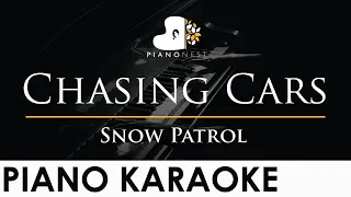 Snow Patrol - Chasing Cars - Piano Karaoke Instrumental Cover with Lyrics
