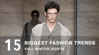 The Biggest Fashion Trends Fall Winter 2023/24 | Men's Fashion