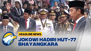 Peringati Hari Bhayangkara ke 77, Presiden Joko Widodo Hadir Sebagai Inspektur Upacara