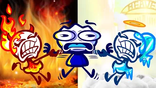 Max 善と悪の間で戦う | Demon vs Angel Funny Moment  | Animated Short Films