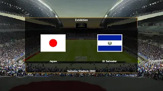 Japan vs El Salvador | International Friendly 15th June 2023 Full Match eFootball 2023 | PC™ [4K]