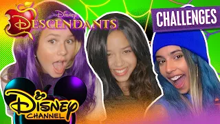 Descendants Halloween Challenge ft. Kylie Cantrall 🎭  | Ruth & Ruby's Sleepover | Disney Channel