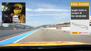 Screeching tires  onboardlap Paul Ricard with 360 shots. Tom Coronel in the Audi RS3 TCR Europe 2022