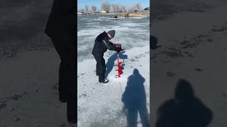 Pescadores de Utah Lola Añorve ice fhising