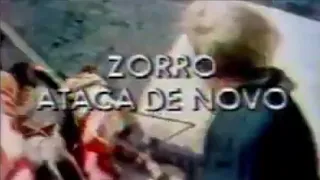 Intervalo de 1982 - Filme Zorro na Sessão da Tarde, Casas Pernambucanas e Colgate