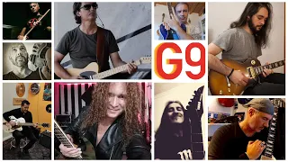 (G9- GUITAR COLLAB) - Dark Blues Rock Collab - ORIGINAL Guitar Lines