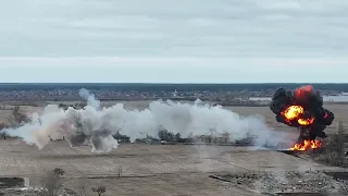 Video of Russian Mi-24 Shot Down in Ukraine from March 5, 2022.