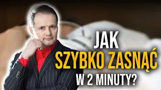 Jak ZASNĄĆ w 2 minuty (oglądaj przed snem)