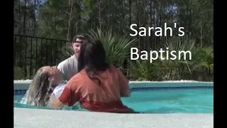 Sarah's Baptism