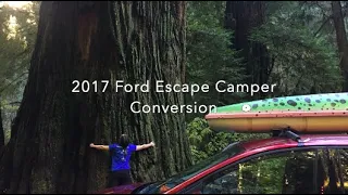 2017 Ford Escape Camper Conversion